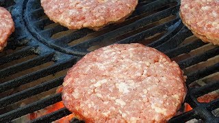 Brisket Burgers from a untrimmed packer brisket [upl. by Ecertap]