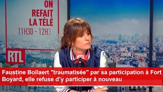 Faustine Bollaert traumatisée par sa participation à Fort Boyard [upl. by Willyt]