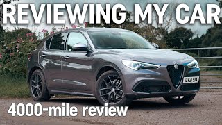 Living with an Alfa Romeo Stelvio Veloce  4000mile review [upl. by Ellehcor]