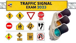 Written Test Study Guide for 2023Traffic signal rules in USA [upl. by Lamprey142]