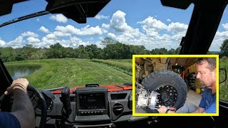 Polaris Ranger Northstar Ultimate and BF Goodrich KM3s Field testing [upl. by Kelbee]