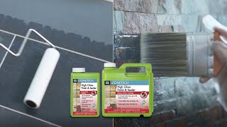 Transform and Protect Stone or Porous Tile with STONETECH High Gloss Finish and Sealer [upl. by Anaeerb]