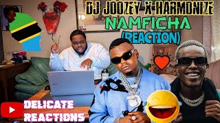 Dj Joozey X Harmonize  Namficha Official Video  REACTION VIDEO  DELICATE REACTIONS 🔥🔥 kondeboy [upl. by Nilekcaj897]