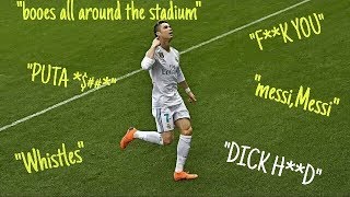 Cristiano Ronaldo • MOST CRITICISED PLAYER Stadium Sounds•BOOES amp Whistles• HD [upl. by Nick]