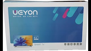 Smart Tv Weyon 43 [upl. by Netsirc182]