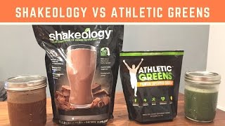 Shakeology vs Athletic Greens [upl. by Asined]