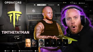 TIMTHETATMAN REACTS TO HIS OWN WARZONE OPERATOR [upl. by Eicnahc]