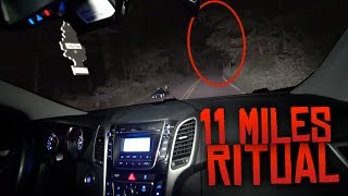 11 Miles Ritual on Clinton Road MOST DANGEROUS GAME ON MOST HAUNTED ROAD [upl. by Eiramasil426]