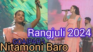 Pati ll rabha New Video song ll nitamoni boro ll GOAIPARA ll Rangjuli 2024 [upl. by Ledda]