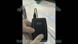 all key lost Lexus TUKP device emergency unlock alarm off bypass immobilizer start engine Toyota [upl. by Oynotna]