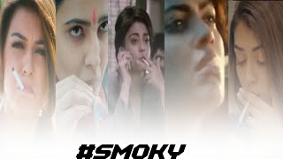 Tamil Actress Smoking 🚬 Whatsapp status  shriya  Hansika  Samantha  Amala Paul  🚬 [upl. by Ahsercel]