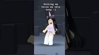 Putting my voice on this song happer happierthanever voiceover cover fypシ゚viral roblox fyp [upl. by Llehsal662]