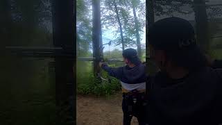 PAINTBALL BOW SHOOT paintball airsoft [upl. by Ferrick]