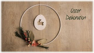 Osterdekoration  DIY  Easter Decoration [upl. by Adierf276]