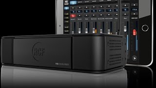 RCF M18 Mixer Quick Overview [upl. by Eledoya]