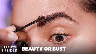 AtHome Brow Tint For Fuller Brows  Beauty Or Bust [upl. by Elletsirhc]