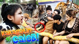 Calebs first time sa ZOO [upl. by Drannek]