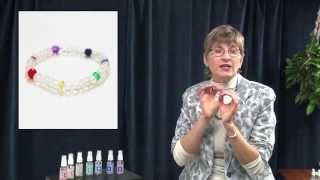 Gemstone Therapy Spray Demonstration Color Rays and Target Areas [upl. by Anette]