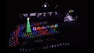 Lights on Hullsville 2022 Full Christmas Light Show [upl. by Elah]