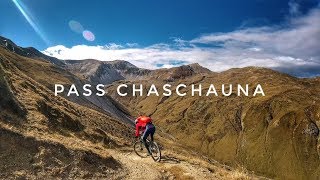 Breathtaking downhill from 2694m Passo di Cassana Pass Chaschauna in to the Engadin valley [upl. by Genesia]