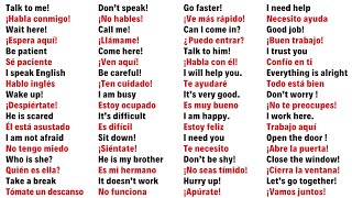 Escucha estas 100 Frases para hablar Inglés y Español como un Nativo [upl. by Eikciv]