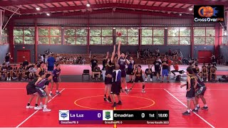 Colegio la Luz vs Emadrian Seniors Torneo Vasallo 2023 [upl. by Terrijo367]