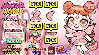 UPDATE KODE PROMO TERBARU GRATIS KOSTUM PERI FAIRY HALLOWEEN AVATAR WORLD [upl. by Norton298]