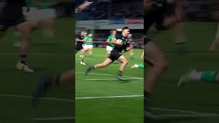 The perfect crosskick allblacks rugby skills [upl. by Sudoeht]