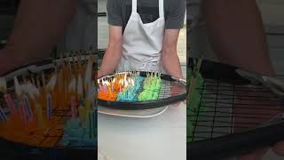 tennis racket decorate cake  shocking hack pt 11 [upl. by Brand107]