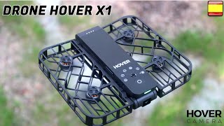 DRONE HOVER X1 El drone selfie para travel bloggers Español [upl. by Nura]