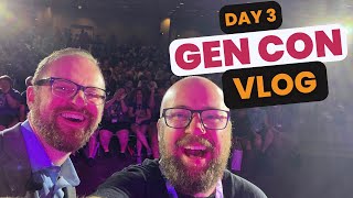 Gen Con 2024 Vlog  Day 3 [upl. by Enilauqcaj415]