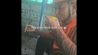 Tea time guys Hong Kong Nepalese Construction work construction work hongkong [upl. by Addam]