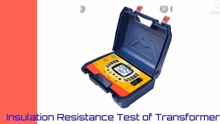 Insulation ResistancePolarisation Index TEST of Transformer with the help of Motwani IT 51 [upl. by Schwerin]