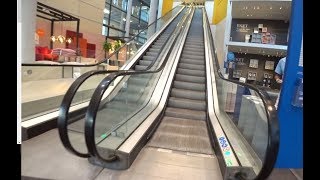 Sweden Stockholm Kungens Kurva IKEA 4X escalator  4X elevator ride [upl. by Hafeenah]