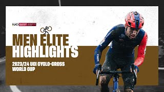 Dendermonde  Men Elite Highlights  202324 UCI Cyclocross World Cup [upl. by Bellaude]