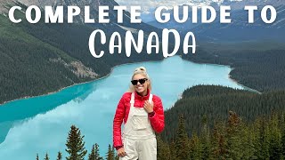 Canada Travel Guide  7 Day Road Trip through the Canadian Rockies [upl. by Ydac]