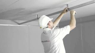 How to Install an MF Plasterboard Ceiling [upl. by Jocko575]