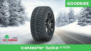 GOODRIDE IceMaster Spike Z506 Tire Ice Test [upl. by Lot]