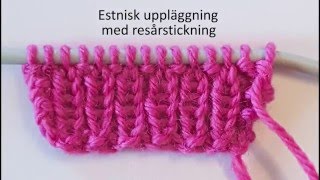 Estnisk uppläggning [upl. by Farland]