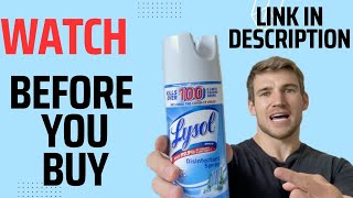 Honest Review of Lysol Disinfectant Spray [upl. by Ellehcim]