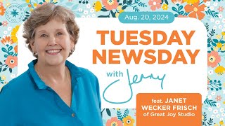 Tuesday Newsday With Jenny  August 20th 2024 [upl. by Neit]