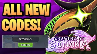 NEW ALL WORKING CODES FOR CREATURES OF SONARIA IN 2024 ROBLOX CREATURES OF SONARIA CODES [upl. by Idona]