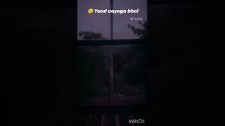 Yaad aayega bhai 🥺shorts viral trending [upl. by Esyla62]