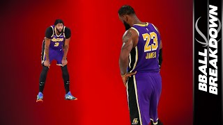 LeBron amp Anthony Davis 3 Steps Slow While Harden Takes Off  Rockets v Lakers Gm 1 2020 NBA Playoffs [upl. by Hammer]