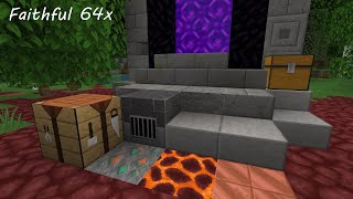 Compliance 64x Texture Pack 117  Ram 1GB Smooth  Download Faithful Texture Pack [upl. by Nnylyoj]