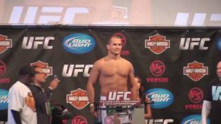 Junior Dos Santos vs Gabriel Gonzaga  Weigh In Video  UFC on Versus 1  HD [upl. by Edylc665]