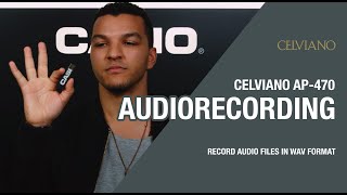 CELVIANO AP470  audio recording [upl. by Eirrotal450]