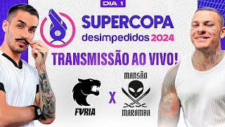 FURIA FC X MANSÃO MAROMBA — SUPERCOPA DESIMPEDIDOS 2024 AO VIVO E COM IMAGENS [upl. by Rudy]