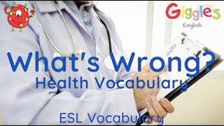 ESL Health and Sickness Vocabularly [upl. by Titus]