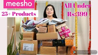 25 Meesho Products Rs75 Starting  Jewellery Hair Accessories Home Decor amp More meesho Haul [upl. by Kentiggerma]